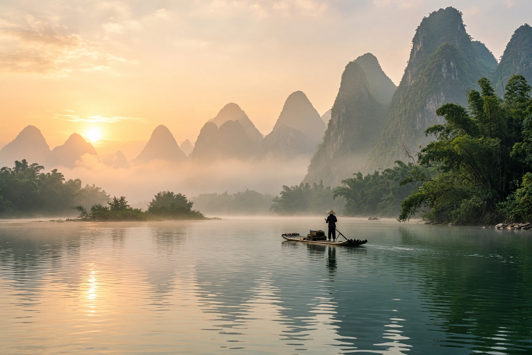 The Li River, China