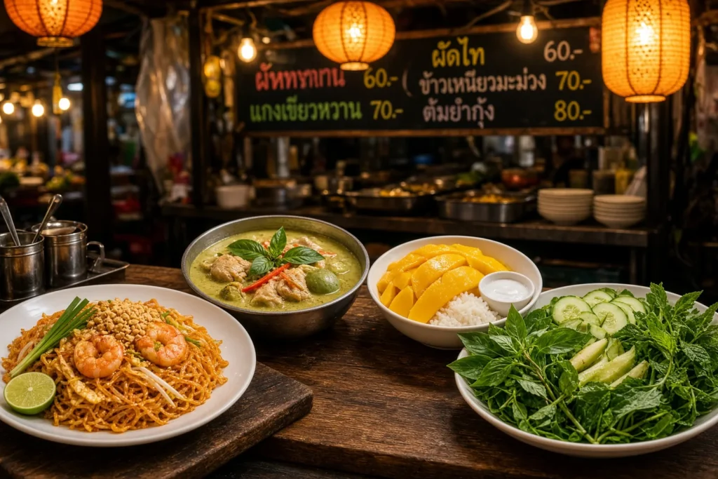 Thai Food scenery