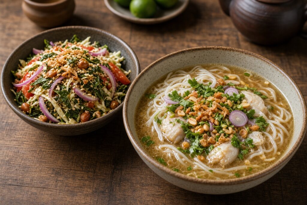 Burmese flavours