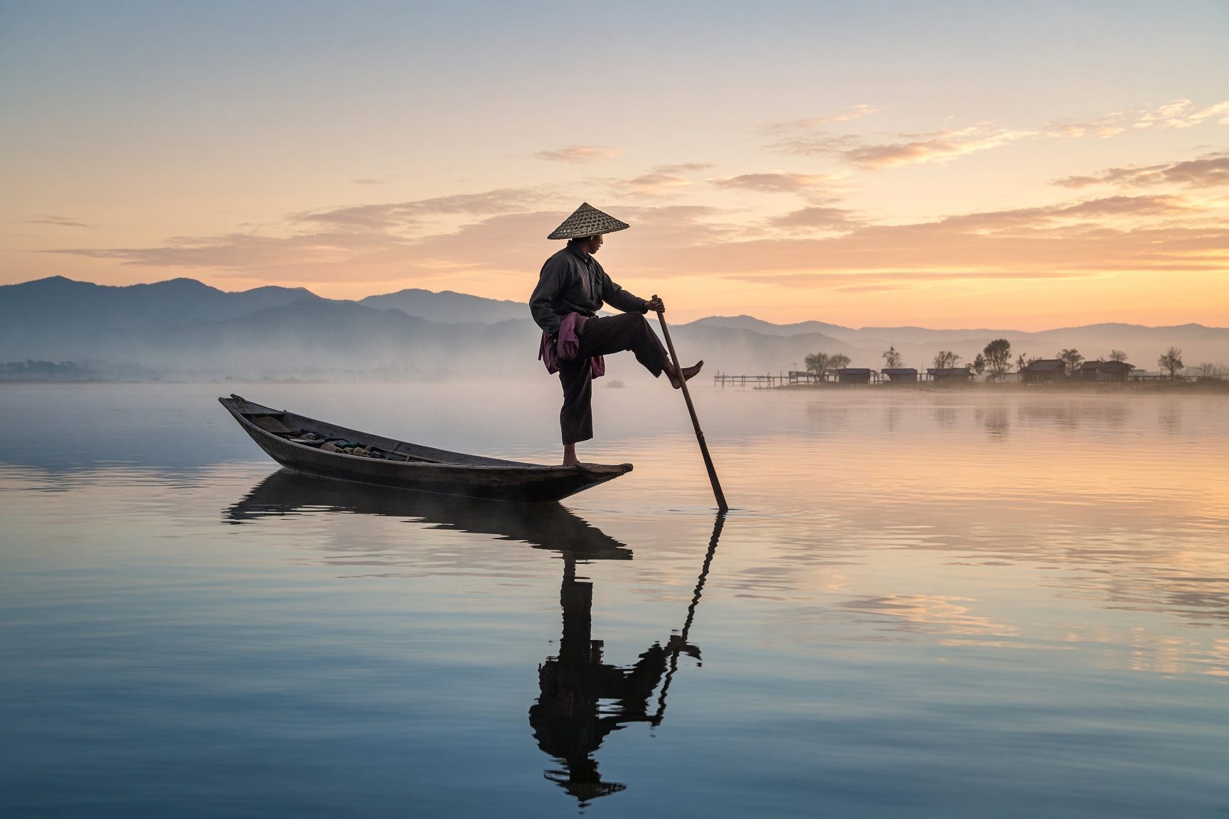 Inle fishermen, Myanmar
