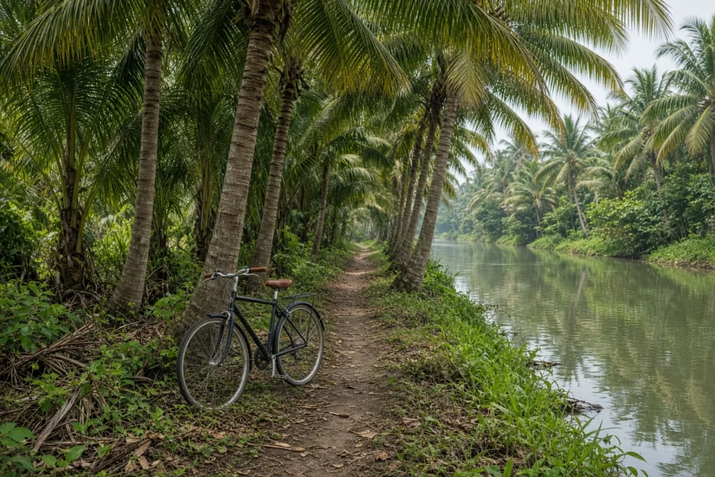 Biking Through The Mekong Delta