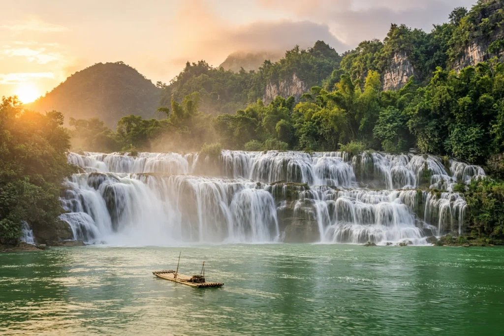 A Visit To Ban Gioc Waterfall - Bac Kan